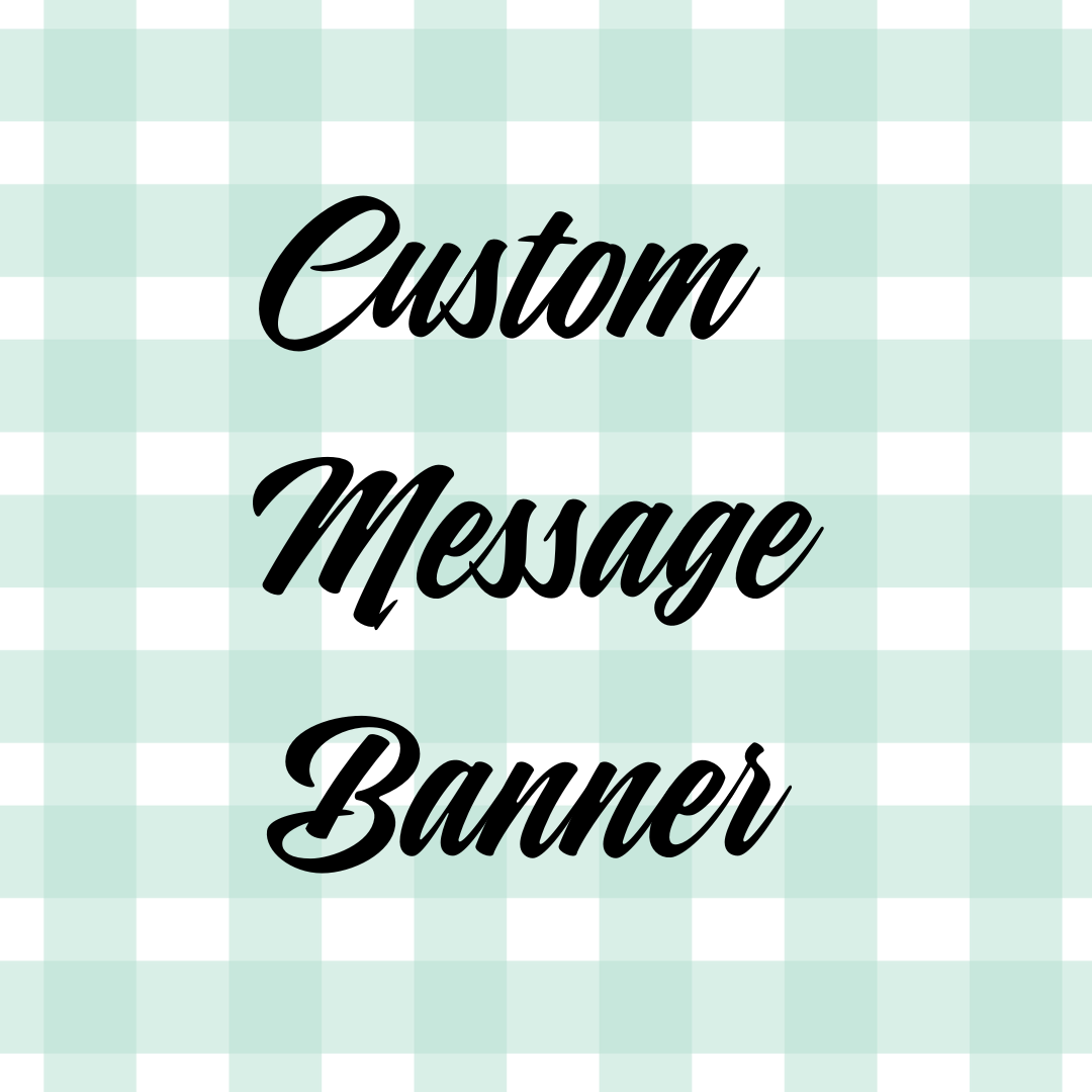 Custom Message Banners Modern Watercolor Cake | 2tarts Bakery