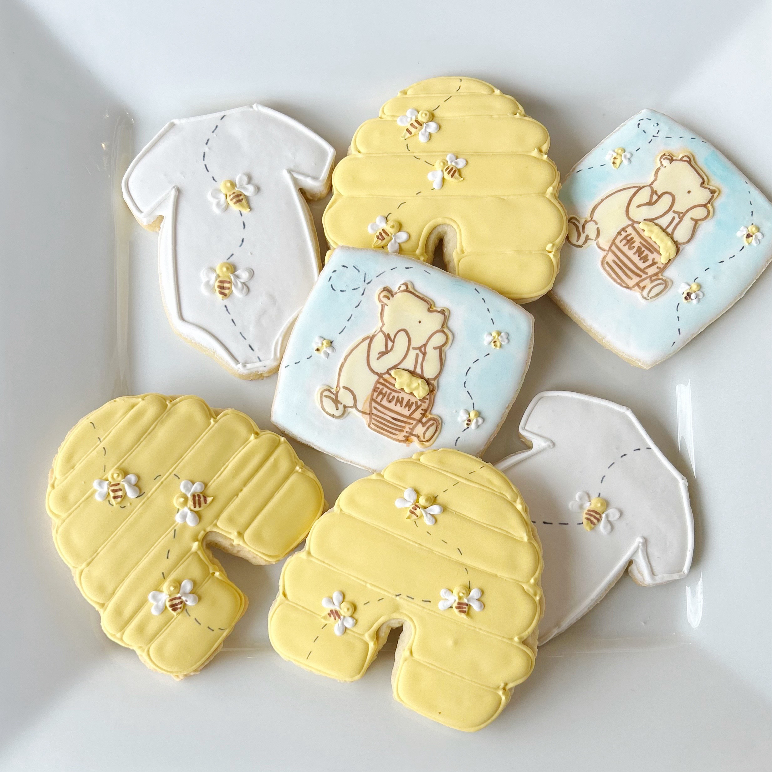 Winnie the Pooh Baby Cookie Set 2tarts Bakery — free download
